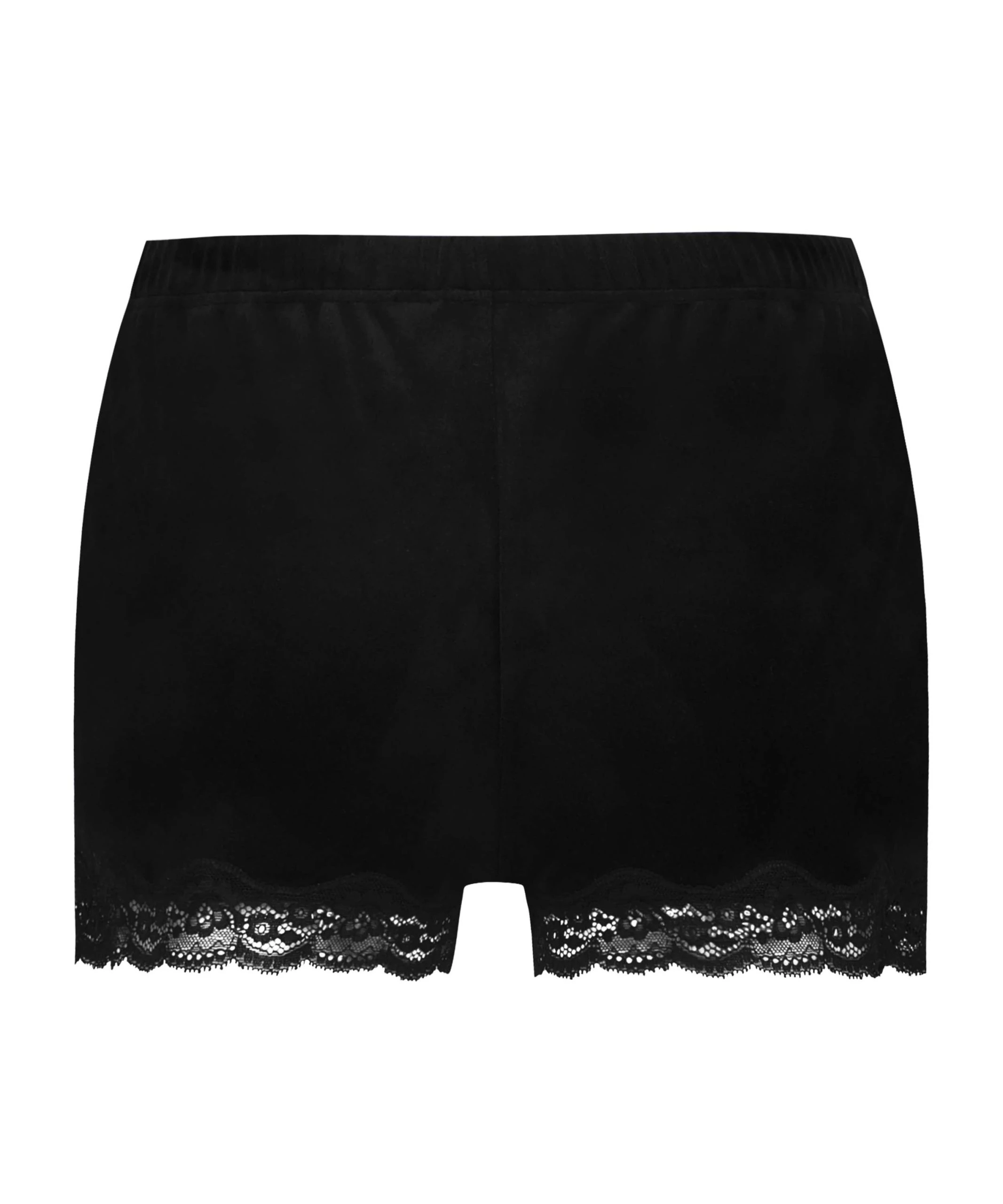 Shorts Aus Velours Mit Spitze 6 Shorts Aus Velours Mit Spitze – Bild 6
