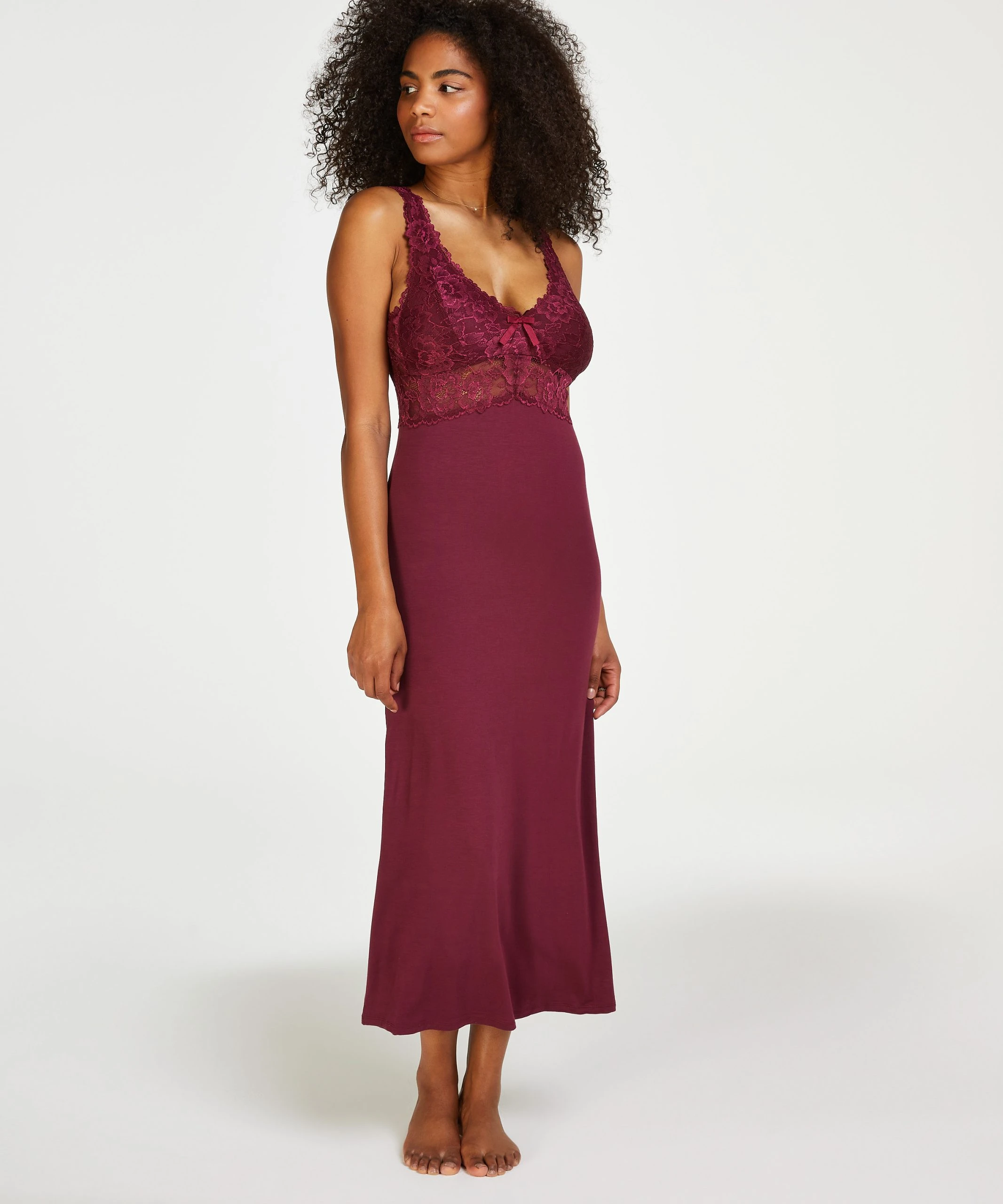 Slipdress Nora Lace Long 1 Slipdress Nora Lace Long