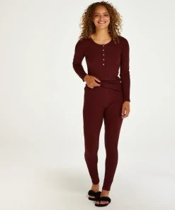 Pyjama Waffle Placket