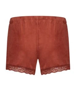Shorts Aus Velours Mit Spitze -Hunkemöller World 195957 6 9