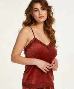 Cami Velours Spitze