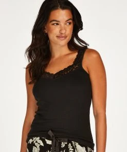 Hemdchen Ripp-Spitze