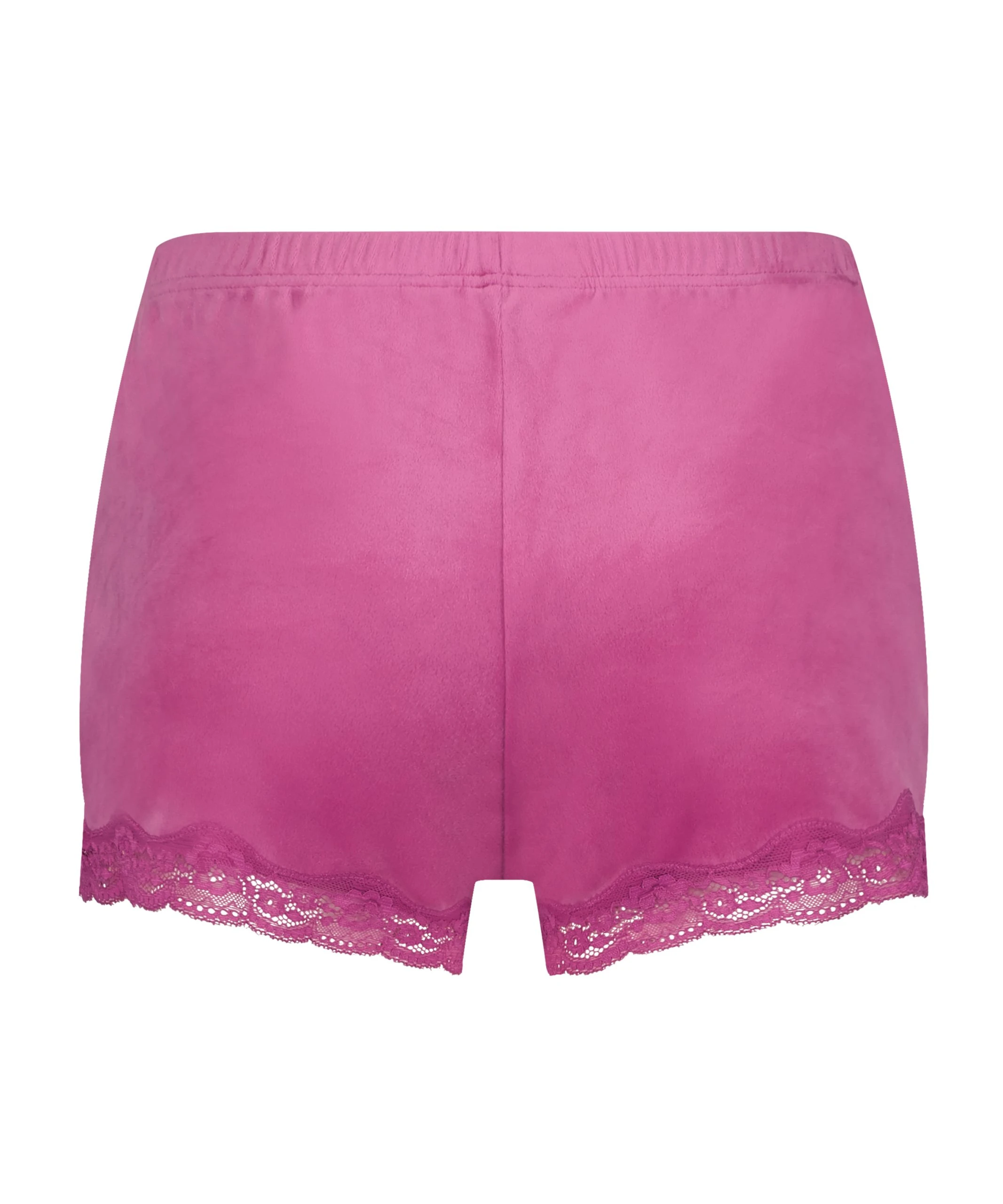 Shorts Aus Velours Mit Spitze 5 Shorts Aus Velours Mit Spitze – Bild 5