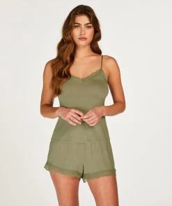 Kurzes Pyjama-Set Cami