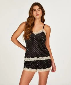Shorts Velours Lace