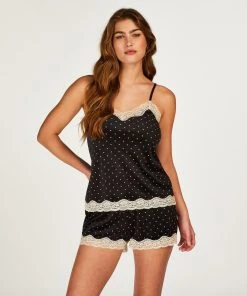 Shorts Velours Lace