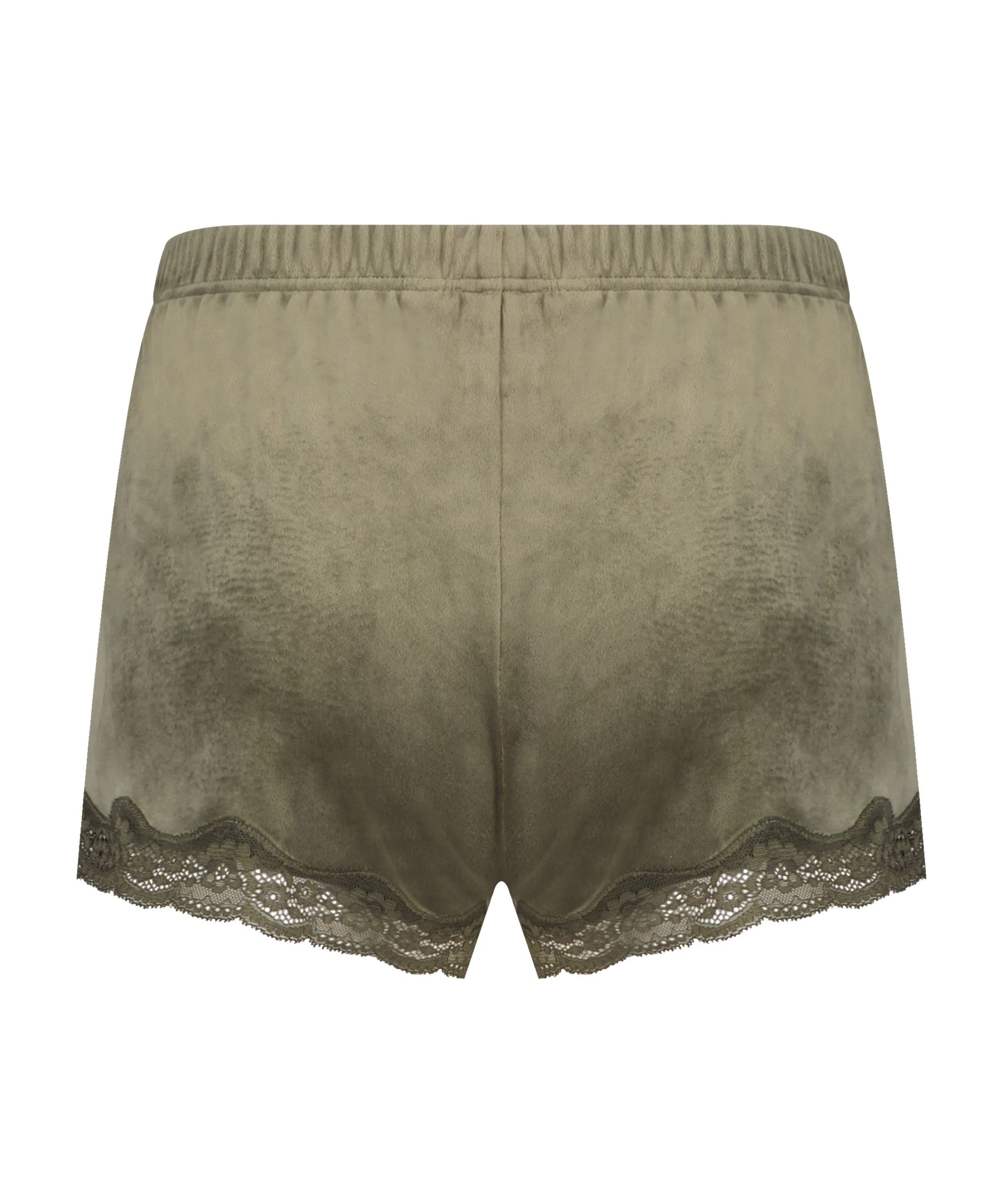 Shorts Aus Velours Mit Spitze 5 Shorts Aus Velours Mit Spitze – Bild 5