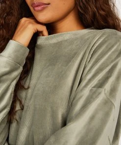 Langärmeliges Top Velours Rib -Hunkemöller World 201696 2