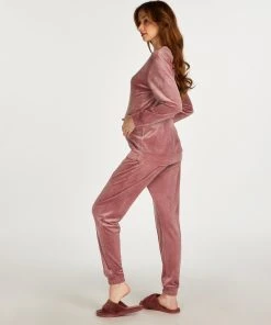 Schwangerschafts-Jogginghose Velours Pintuck -Hunkemöller World 201698 4 3