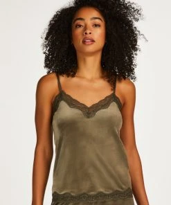 Cami Velours Spitze