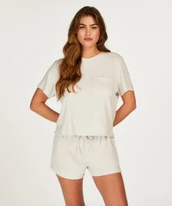 Top Mit Kurzen Ärmeln Rib -Hunkemöller World 201795 3 1