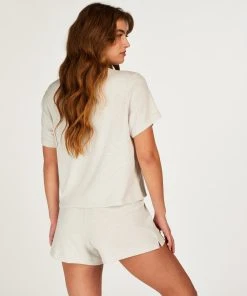 Top Mit Kurzen Ärmeln Rib -Hunkemöller World 201795 4