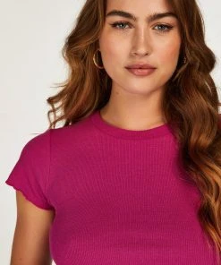 Shirt Mit Kurzen Ärmeln Rib -Hunkemöller World 201812 2