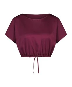 Cropped-Top Aus Satin 10 Cropped-Top Aus Satin -Hunkemöller World 202000 5