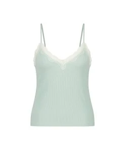 Top Cami Rib Lace Contrast 10 Top Cami Rib Lace Contrast -Hunkemöller World 202318 5 2