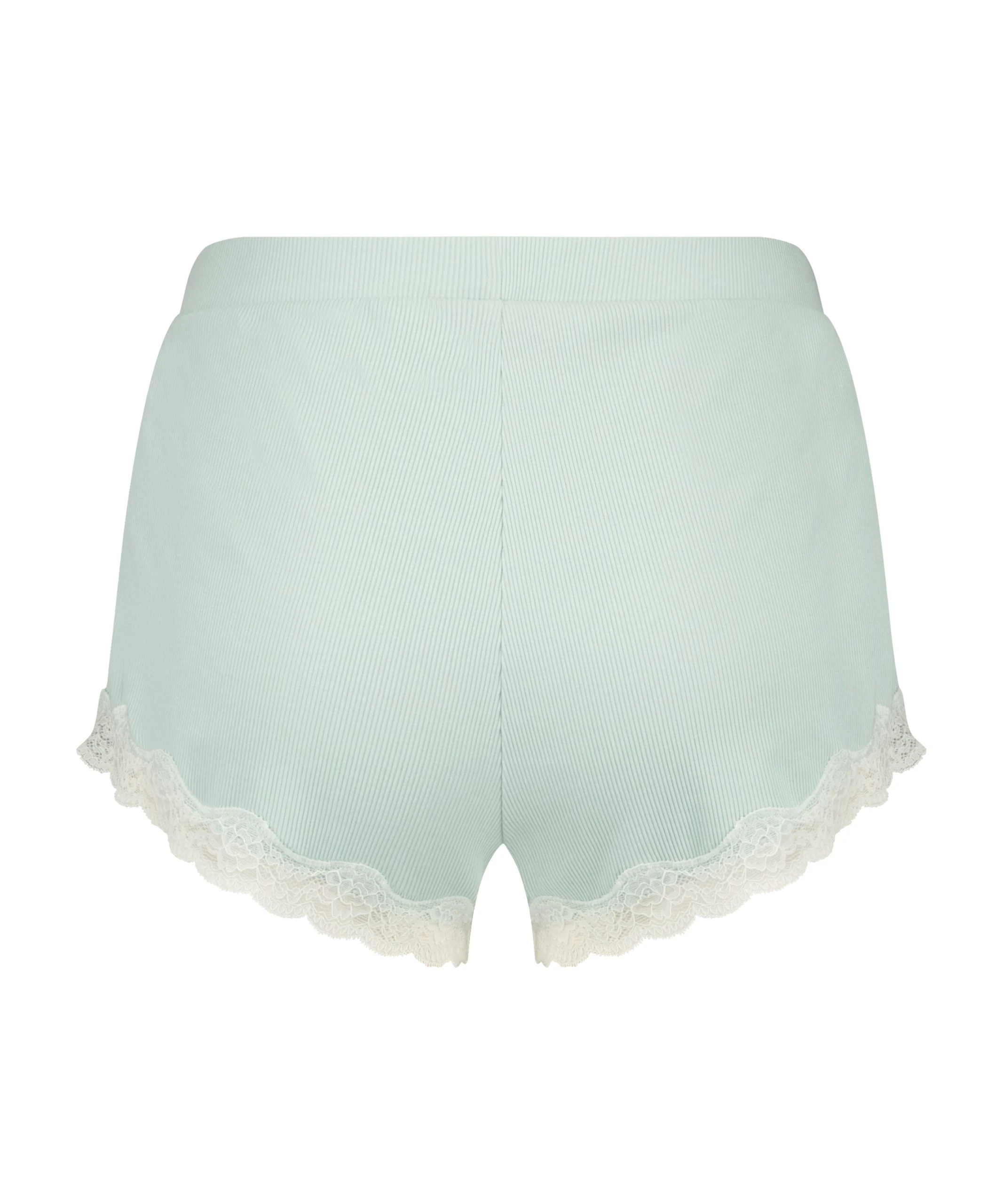 Gerippte Spitzenshorts 5 Gerippte Spitzenshorts – Bild 5