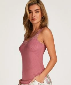 Hemdchen Ripp-Spitze